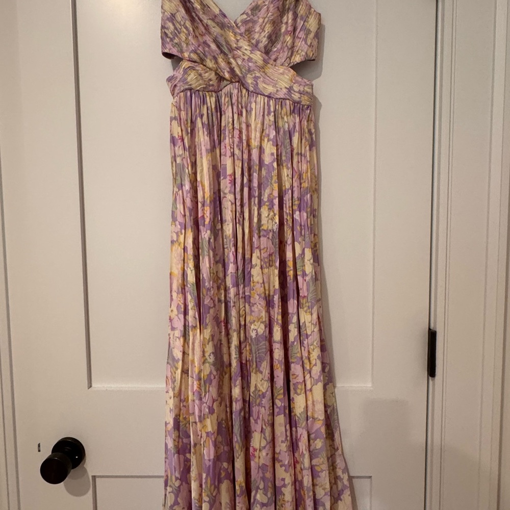 ASTR The Label Floral Pleated Dress